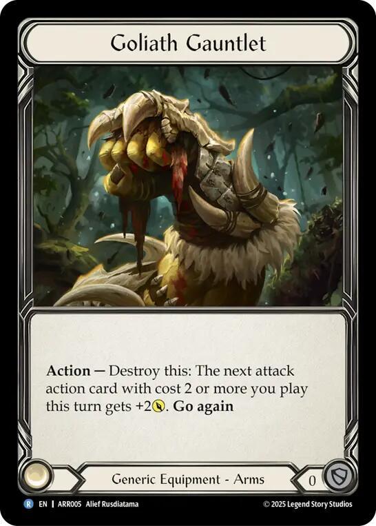 Goliath Gauntlet (ARR005) [Armory Deck: Rhinar]