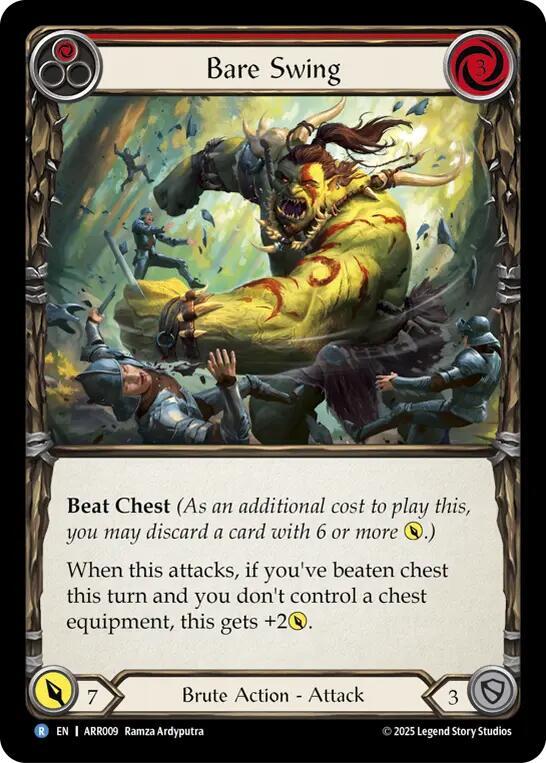 Bare Swing (Red) (ARR009) [Armory Deck: Rhinar]