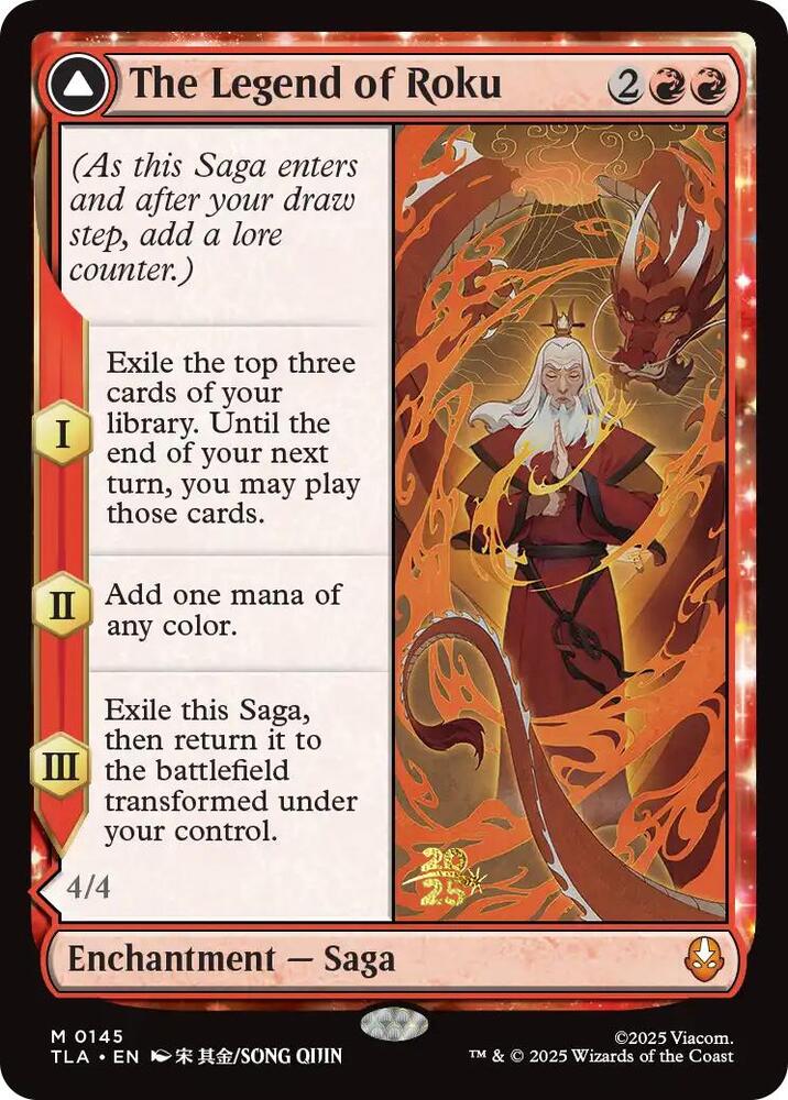 The Legend of Roku (145) [Prerelease Cards]