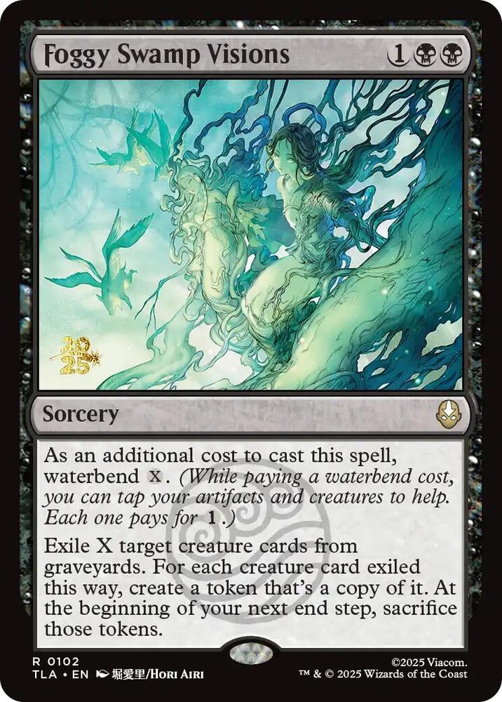 Foggy Swamp Visions (102) [Prerelease Cards]