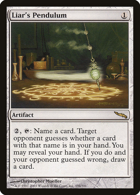 Liar's Pendulum (196) [Mirrodin]