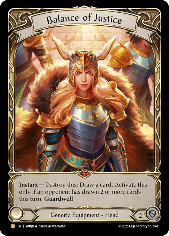Balance of Justice (ANQ004) [Compendium of Rathe - Antiquity Pack]