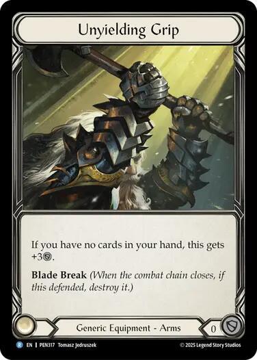 Unyielding Grip (PEN317) [Compendium of Rathe]