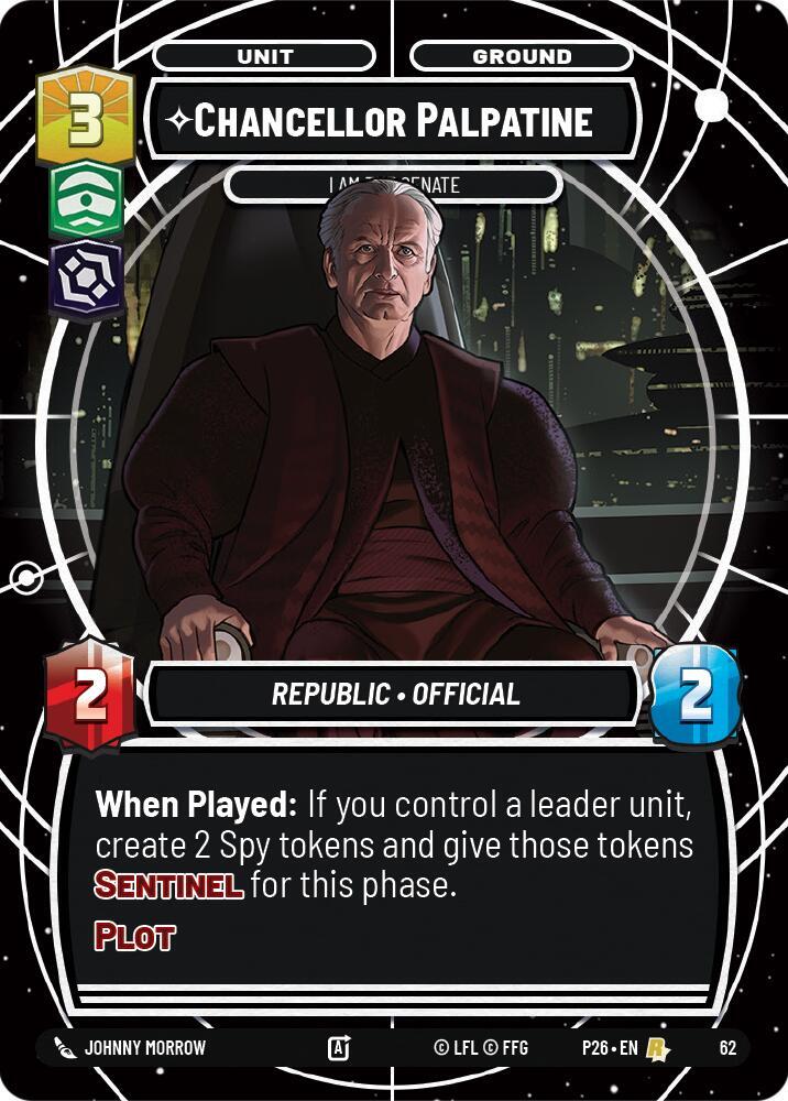 Chancellor Palpatine - I Am the Senate (62) [Sector and Regional Promos: Season 1]