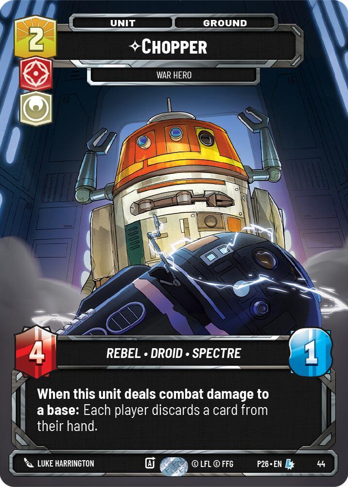 Chopper - War Hero (44) [Sector and Regional Promos: Season 1]