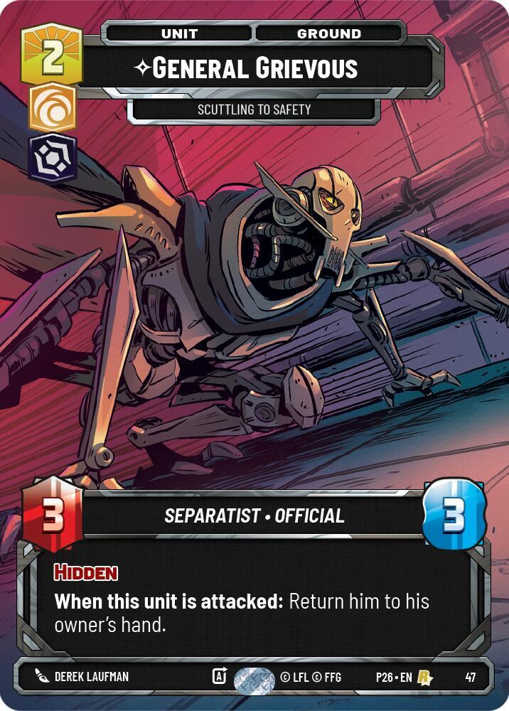General Grievous - Scuttling to Safety (47) [Sector and Regional Promos: Season 1]