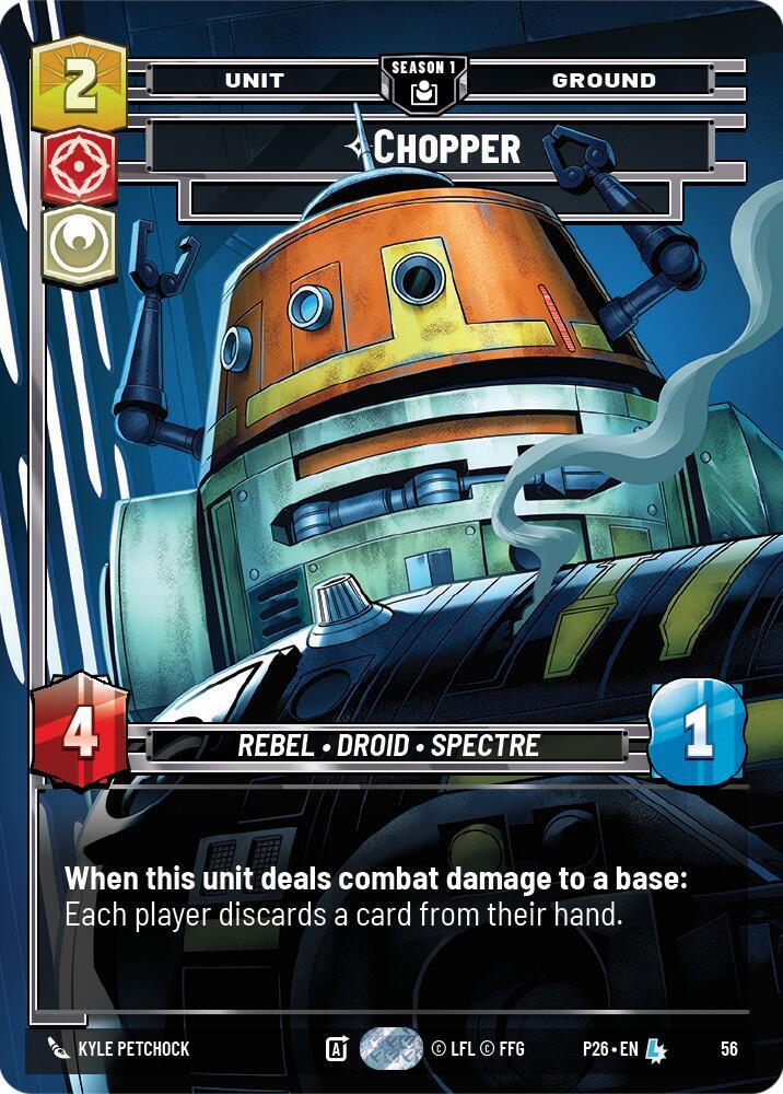 Chopper - War Hero (56) [Sector and Regional Promos: Season 1]