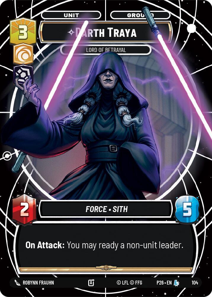 Darth Traya - Lord of Betrayal (104) [Sector and Regional Promos: Season 1]