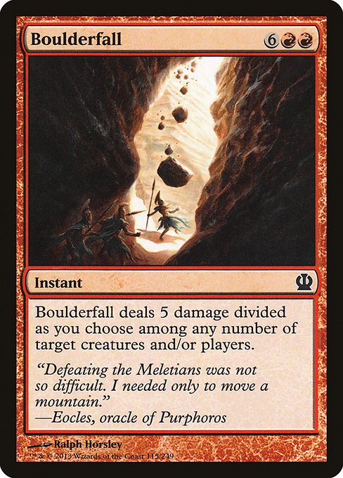 Boulderfall (115) [Theros]