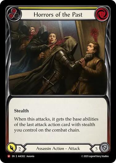 Horrors of the Past (AAC022) [Armory Deck: Arakni]