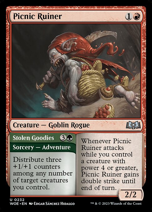 Picnic Ruiner // Stolen Goodies (232) [Wilds of Eldraine]