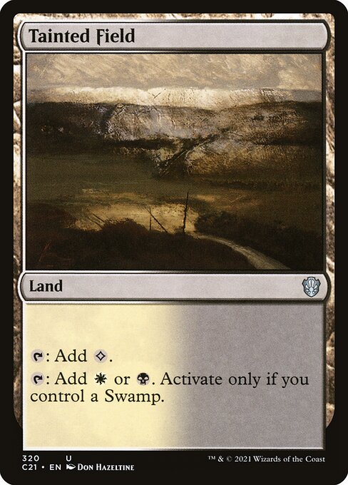 Tainted Field (320) [Commander 2021]