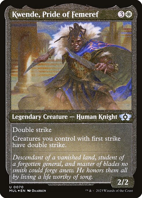 Kwende, Pride of Femeref (70) [Multiverse Legends]
