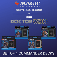 Doctor Who: Set of 4 Commander Decks image 0