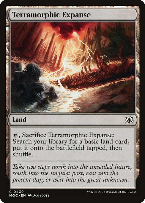 Terramorphic Expanse (439) [March of the Machine Commander]