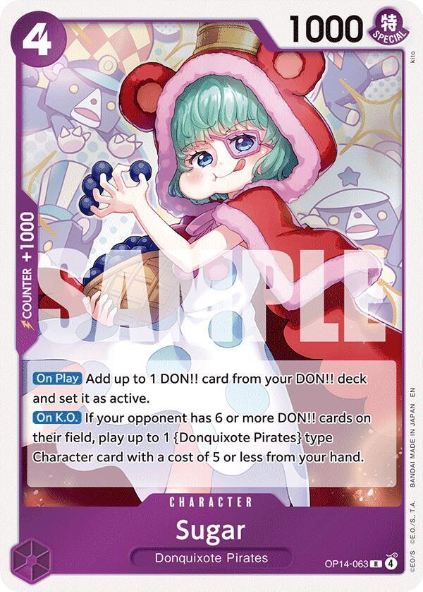Sugar (OP14-063) [The Azure Sea's Seven]