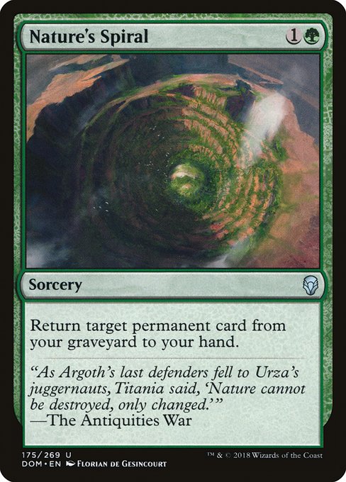 Nature's Spiral (175) [Dominaria]
