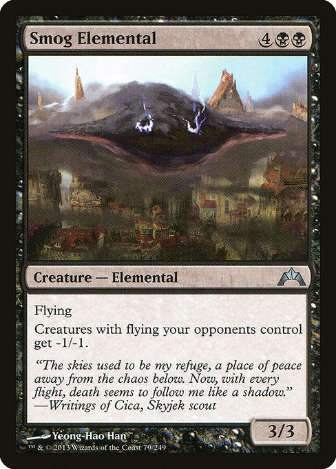 Smog Elemental (79) [Gatecrash]