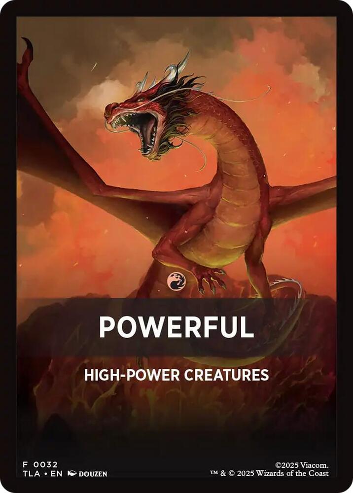 Powerful Theme Card (32) [Avatar: The Last Airbender]