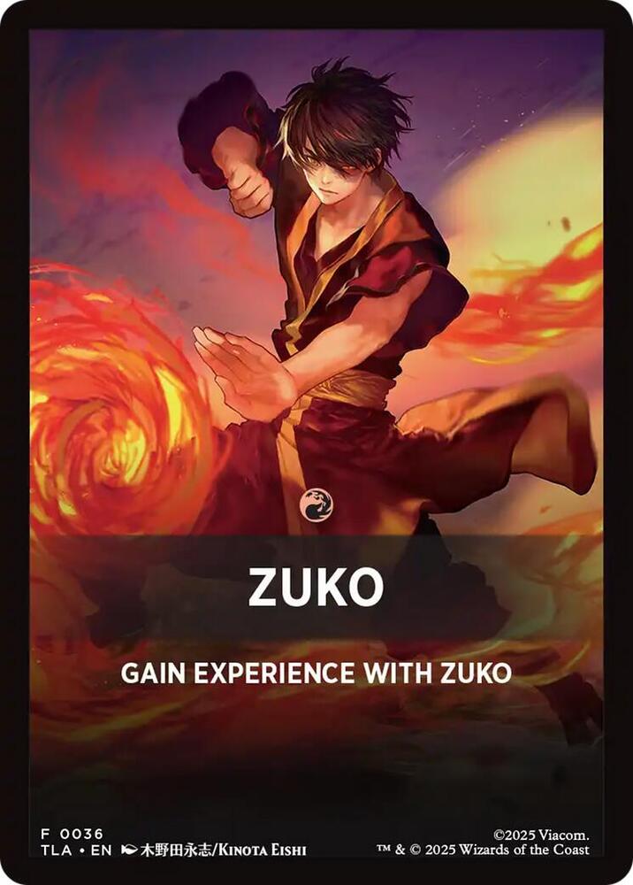 Zuko Theme Card (36) [Avatar: The Last Airbender]