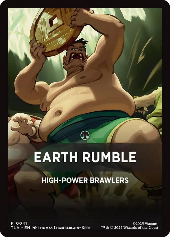 Earth Rumble Theme Card (41) [Avatar: The Last Airbender]