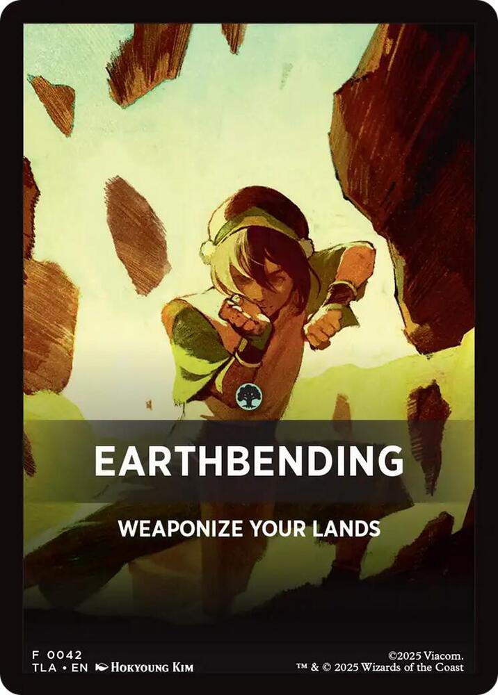 Earthbending Theme Card (0042) [Avatar: The Last Airbender]