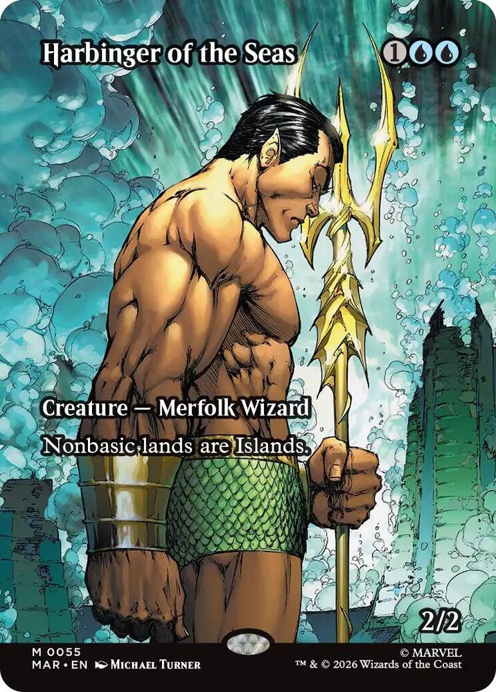 Harbinger of the Seas (Borderless) (55) [Marvel Universe Eternal-Legal]