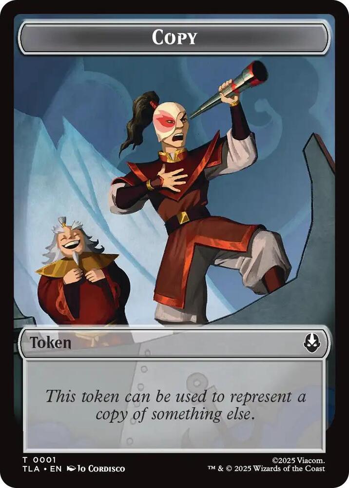 Copy (0001) // Clue (0016) Double-Sided Token (1 // 16) [Avatar: The Last Airbender]
