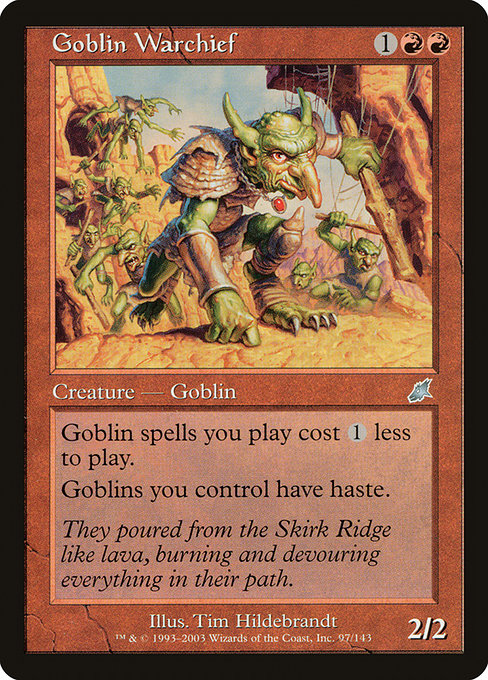 Goblin Warchief (97) [Scourge]