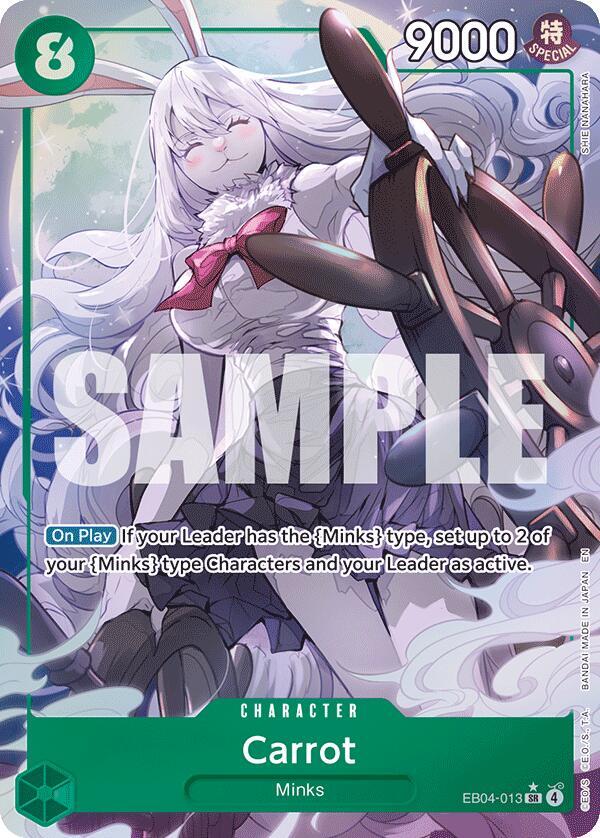 Carrot (Alternate Art) (EB04-013) [The Azure Sea's Seven]