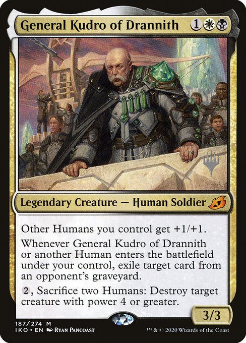 General Kudro of Drannith (187p) [Ikoria: Lair of Behemoths Promos]