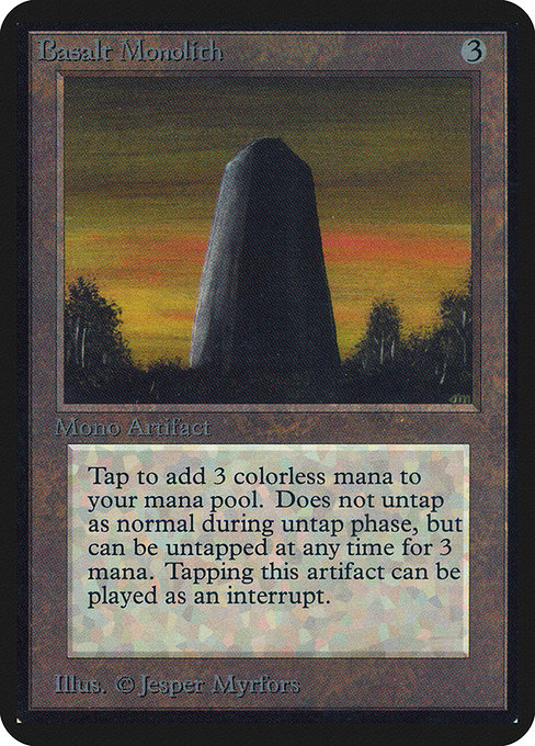 Basalt Monolith (231) [Limited Edition Alpha]
