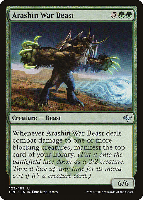 Arashin War Beast (123) [Fate Reforged]