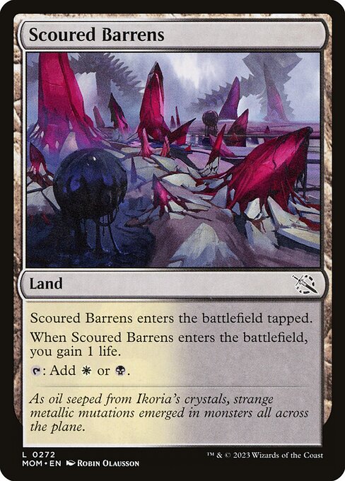Scoured Barrens (272) [March of the Machine]