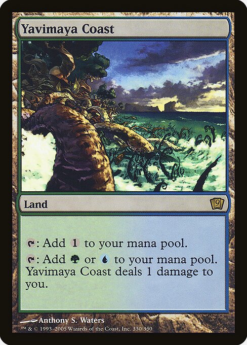 Yavimaya Coast (330★) [Ninth Edition]