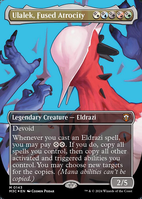 Ulalek, Fused Atrocity (143) [Modern Horizons 3 Commander]