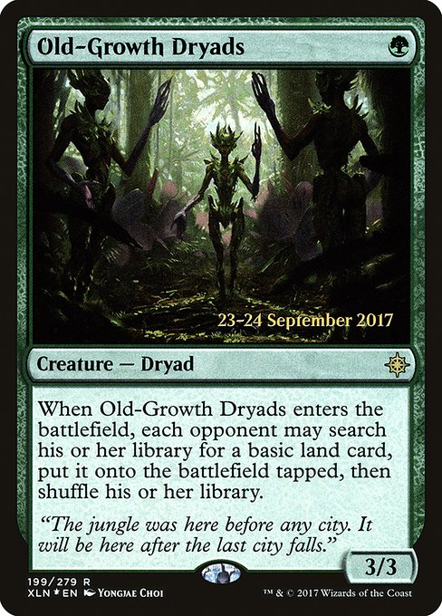 Old-Growth Dryads (199s) [Ixalan Promos]