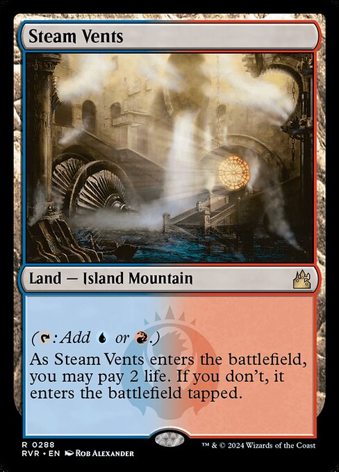 Steam Vents (288) [Ravnica Remastered]