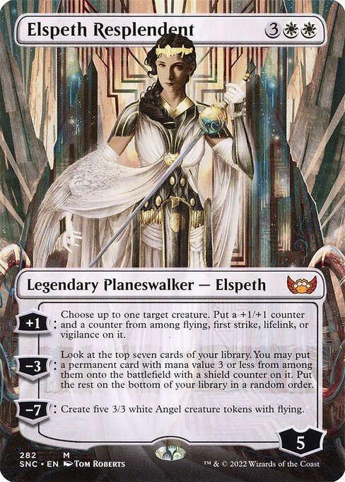 Elspeth Resplendent (282) [Streets of New Capenna] [Borderless]