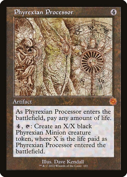 Phyrexian Processor (102) [The Brothers' War Retro Artifacts]