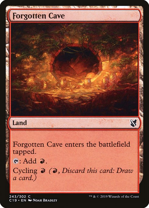 Forgotten Cave (243) [Commander 2019]