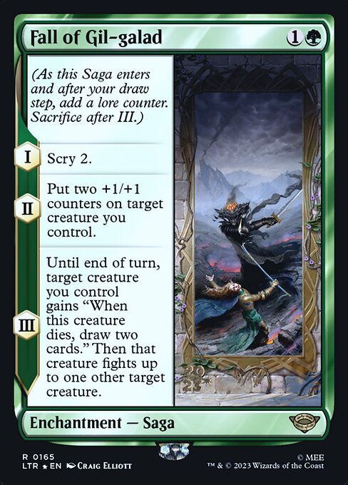 Fall of Gil-galad (165s) [Tales of Middle-earth Promos]