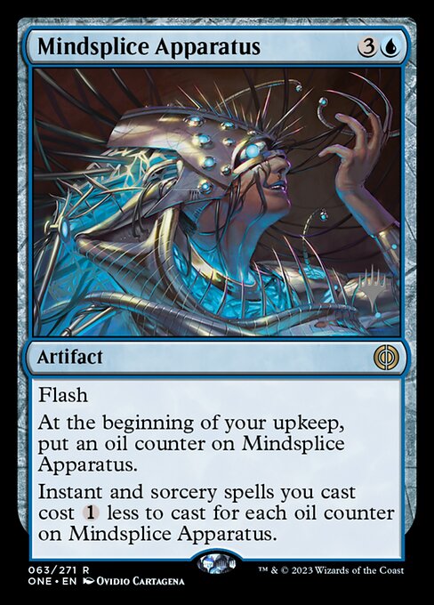 Mindsplice Apparatus (63p) [Phyrexia: All Will Be One Promos]
