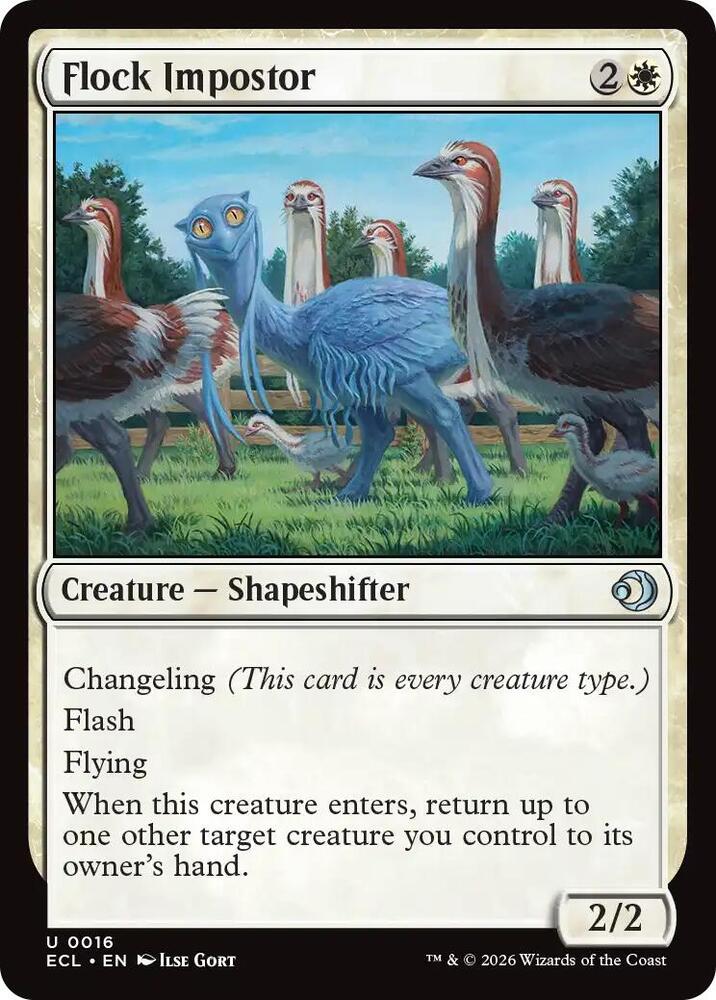 Flock Impostor (16) [Lorwyn Eclipsed]
