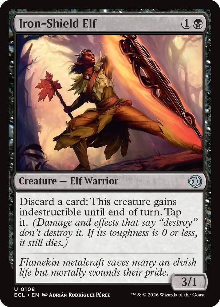 Iron-Shield Elf (108) [Lorwyn Eclipsed]