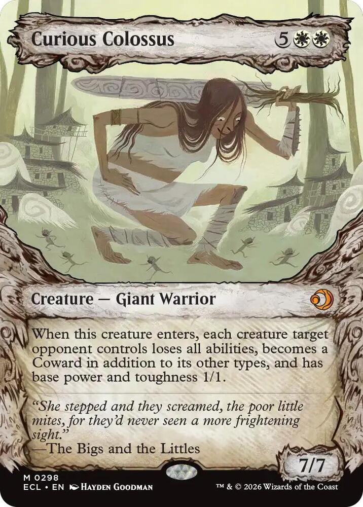 Curious Colossus (Showcase) (298) [Lorwyn Eclipsed]