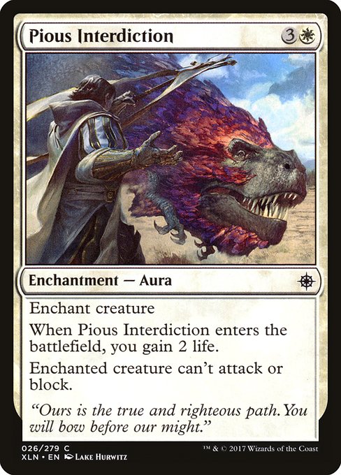 Pious Interdiction (26) [Ixalan]