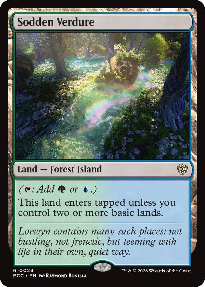 Sodden Verdure (24) [Lorwyn Eclipsed Commander]