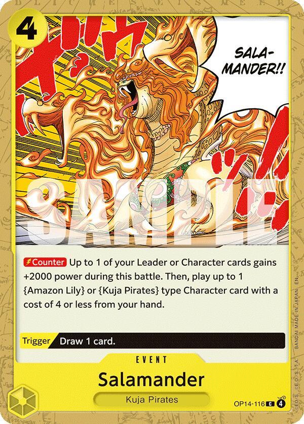 Salamander (OP14-116) [The Azure Sea's Seven]