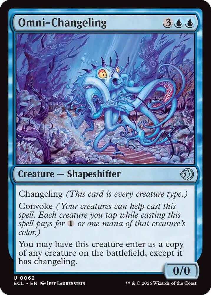 Omni-Changeling (62) [Lorwyn Eclipsed]